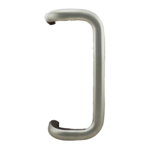 Dark Bronze Offset Pull Handle Double Side Fix D Shape Design OEM For Narrow Stile