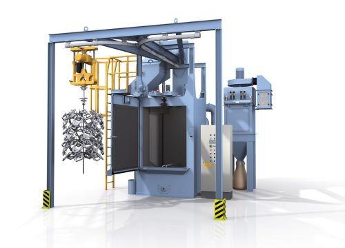 Cheap Rust Removing Shot Blasting Machine Advanced Design Reasonable Structure for sale