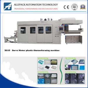 Best PLC Lid Plastic Thermoforming Machine With Automatic Touch Screen wholesale