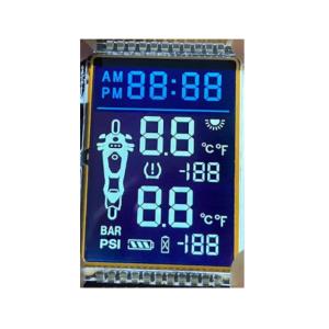 Best Reflection 6 Digit 7 Segment Lcd Display , TN Positive Small Lcd Module wholesale