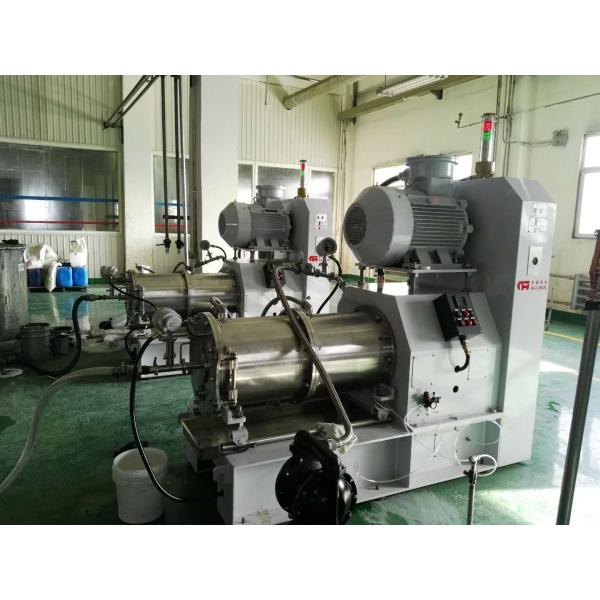 10um Disc Horizontal Bead Mill Machine Oil Based Wet Grinding