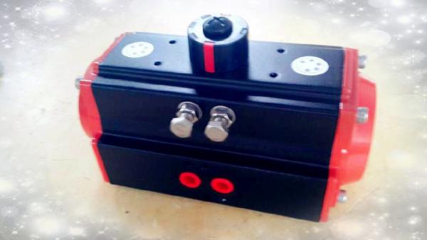 Cheap AT series double action  or spring return rack and pinion pneumatic rotary actuator for sale