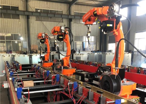 Cheap High Precision Automatic Robot Welding Machine Space Saving for sale