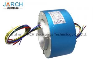 Best Lead free100mm through bore electrical slip ring / miniature slip ring Max speed:500RPM wholesale