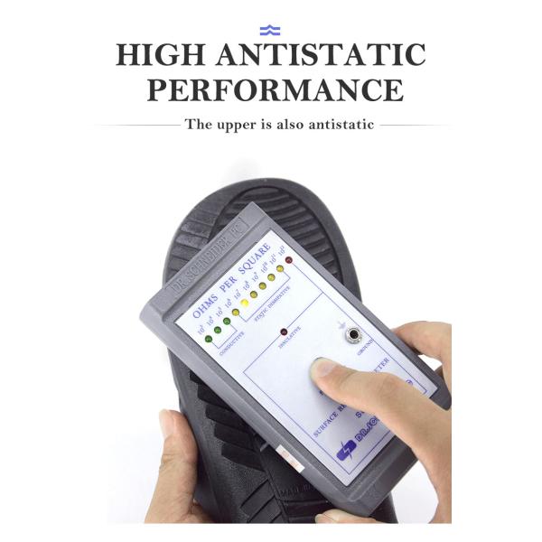 ESD Protection Slippers SPU Material Ventilation Design Anti-Slip for Lab