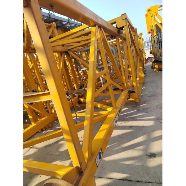 W6013-6 Assembled Installation Used Tower Crane Maximum Boom Tip Lifting 1.3 Tons