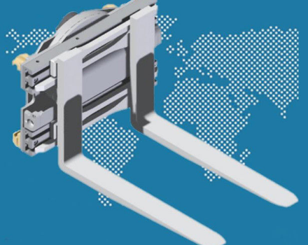 Revolving Full Rotating Carton Clamp Forklift Replacement Parts