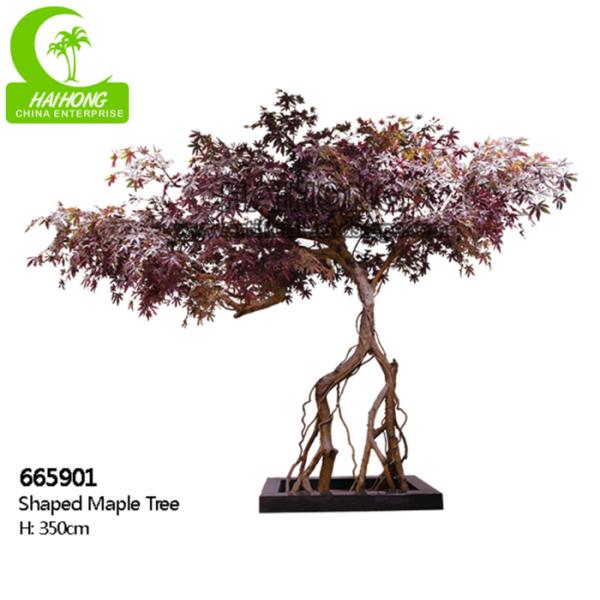 350cm Artificial Landscape Trees , Fake Maple Tree All Season