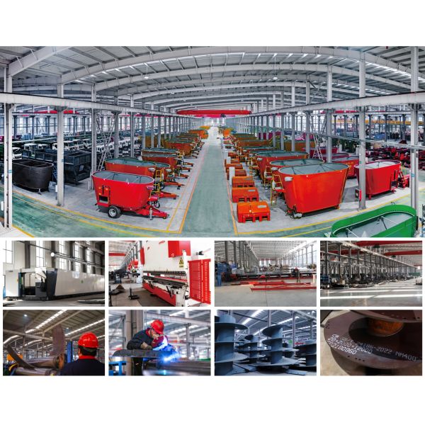 30m³ Intelligent Feed Wagon Heavy Duty Mega Scale Livestock Enterprise Solution