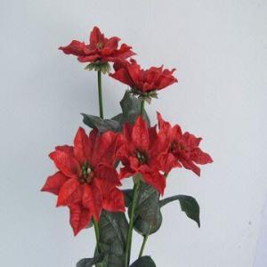 China Real Touch PU Christmas Flowers on sale
