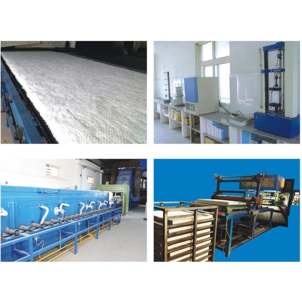 FS-3384 Ceramic Insulation Board High Temperature Gasket Vacuum Forming Process