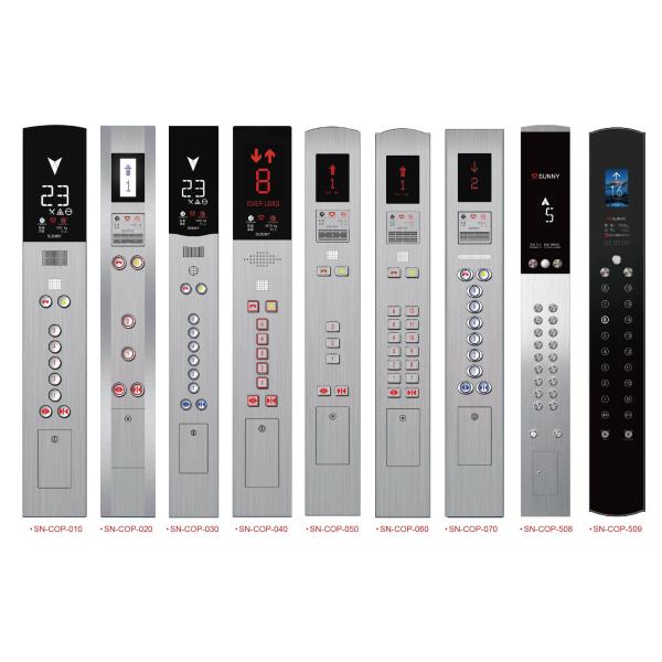 Stainless Steel Control Panel Elevator Cop For Passenger Lift Parts