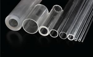 China Optical Polished Sapphire Glass Tube Cylinder Lens Tube / Rod High Temperature on sale