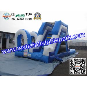 Best Commercial Inflatable Pool Slides For Kids , Inflatable Slip Slide wholesale