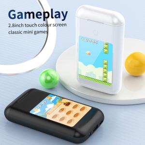 China Black Wireless Bluetooth Earphones 128M Bracelet Memory with Full Screen Touch for Calls and Music on sale