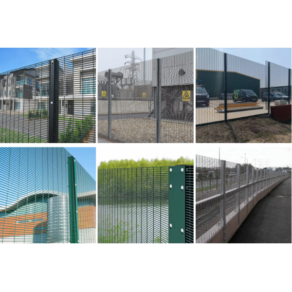 Tight 358 Galvanized Fence Gates For Prison Power Metal Residence