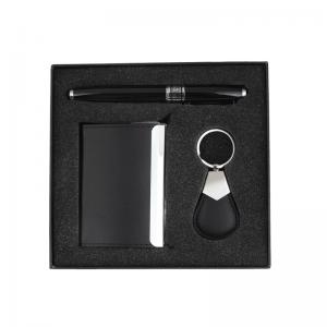 Best Gift Business Luxury Corporate Men Gift Set 3 in 1 promotional pen card holder  pen gift sets for clients wholesale