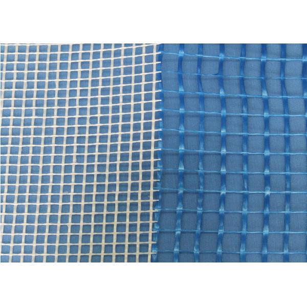 Blue 4 x 4 5 x 5 mm Fiberglass Mesh Reinforced Size C - Glass With 110 g / m2