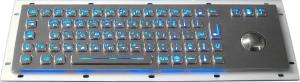 Best Industrial Vandal Resistant Usb Backlit Keyboard With Trackball Mouse wholesale