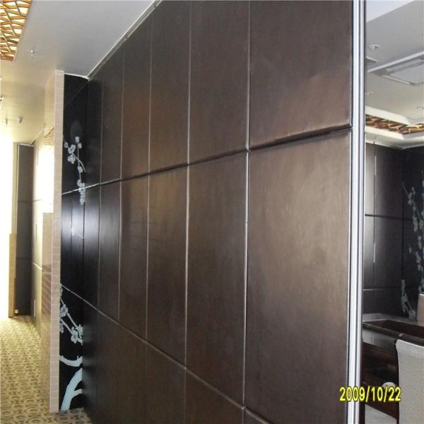 Acoustic Movable Operable Partition Wall For Hotel Space Separating