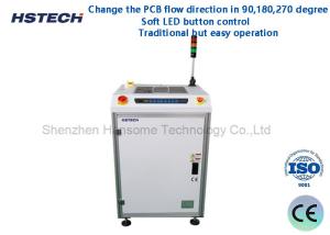 China Soft LED Button Control Top Side Safety Transparent Cover PCB Turning Board Handling Machine on sale
