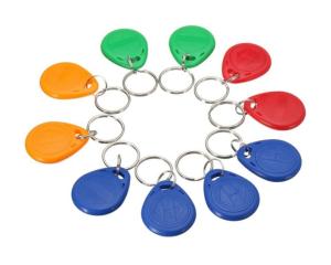 China ABS RFID NFC Key Fob 125khz 13.56MHZ T5577 Chip Customized Logo on sale