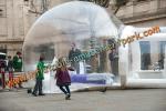 6m Transparent Inflatable Bubble Tent / Inflatable Room Fire Proof
