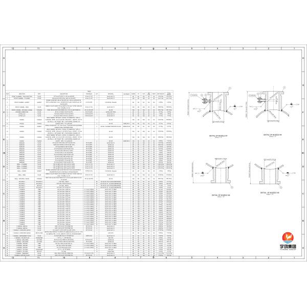 Heat Exchanger Tube Bundle D-E1 A ASME SA213 T11 U Bend Tube With ASME SA-516 GR.70 (N, FGP) Tubesheet ASME U STAMP