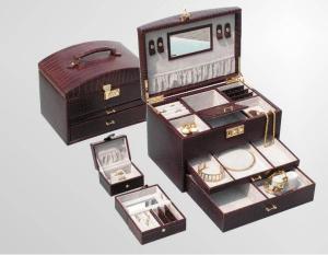 China leather eco friendly display jewelry box on sale