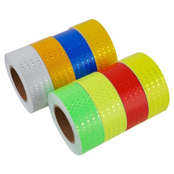 Honeycomb Crystal Lattice Reflective Film Traffic Safety Reflective Warning Tape