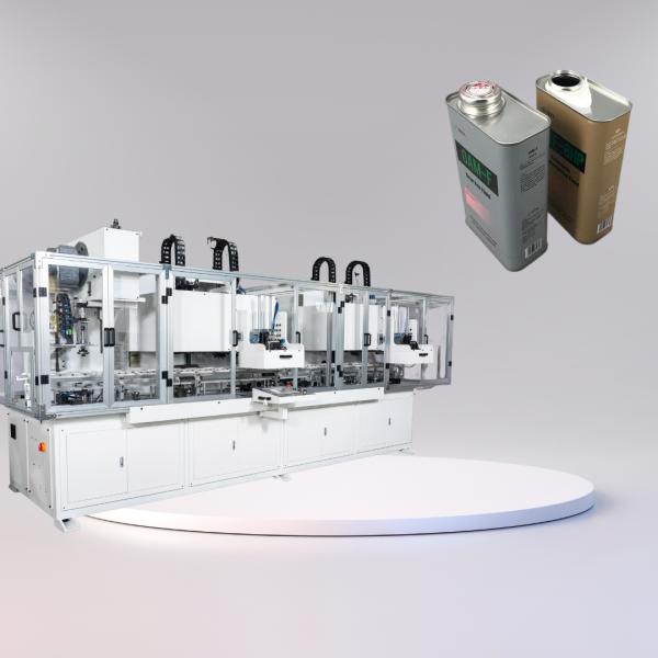 Bottom And Seaming Rectangular Can Combination Machine