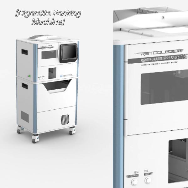 Cheap Three Point Inspection Random Coding Scoring System Cigarette Machine for sale