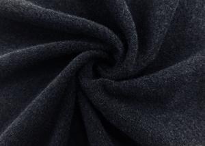 Best 280GSM Brushed Knit Fabric 100% Nylon Knitting for Toys Accessories Black wholesale