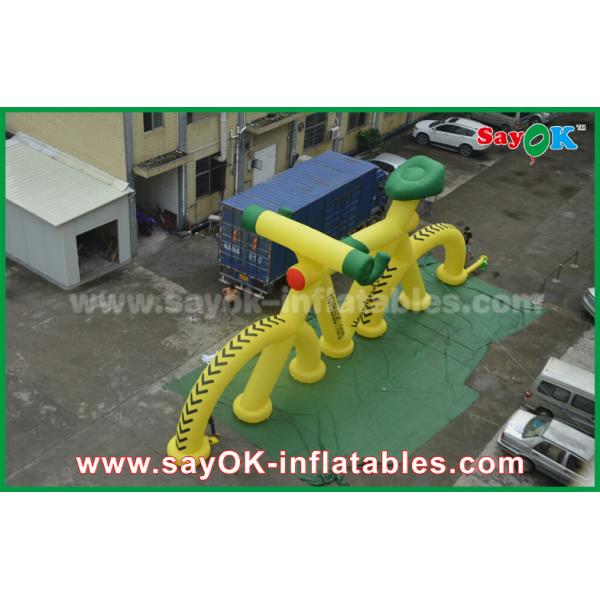 Customized Shape Giant Promotional Inflatable Bicycle Model with CE Blower