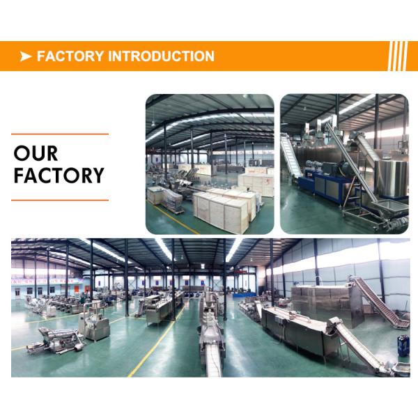 Double Screw Extruder Soya Bean Protein Making Machine With CE Certification