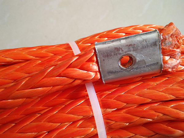 Utv Offroad UHMWPE Fiber Rope 10mm X 30m High Performance Orange