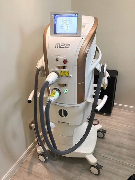 Cheap Gold Blue Universal IPL Hair Remover Laser Acne Treatment Vascular IPL M22 System for sale