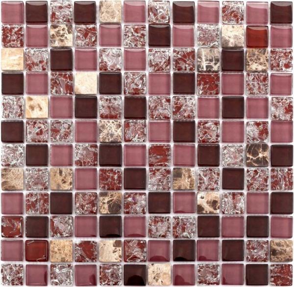 Cheap Wall Decoration Kitchen Backsplash Mosaic Tiles Square Stone Marble Stickers for sale