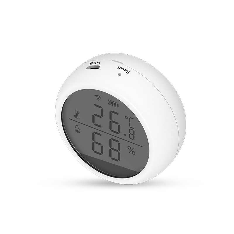 Tuya WIFI Temperature Humidity Sensor Indoor Smart Remote Control With LCD Display