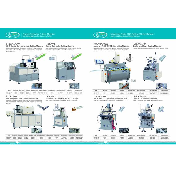 Single Head Aluminum Window Machine , Stainless Steel Hole Pneumatic Punching Machine