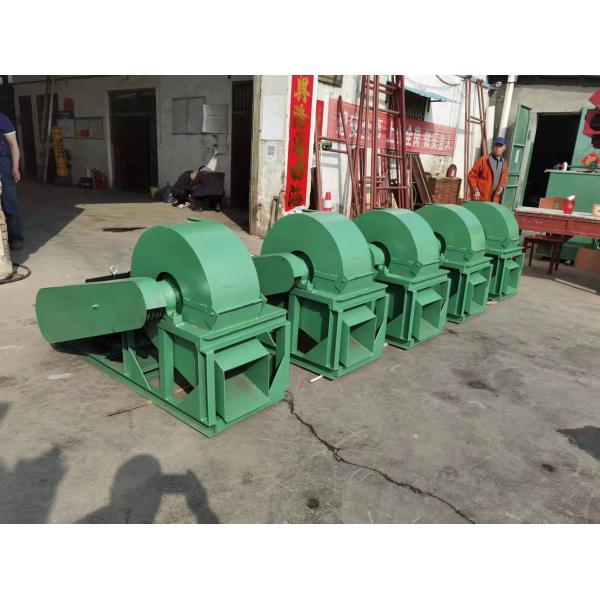 7.5HP Fully Automatic Wood Chipping Machine High Work Efficiency