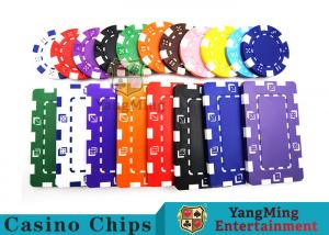 Best 11.5g - 32g Clay Poker Chips With Sticker With Unique Dice Fancy Mold Design wholesale