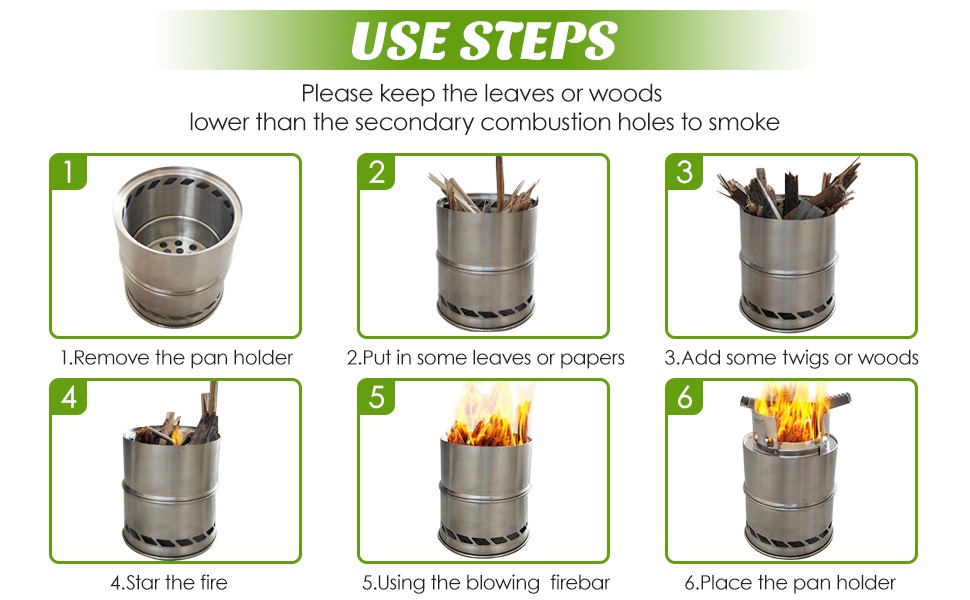 use steps
