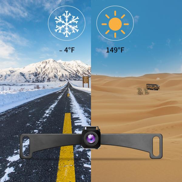 Truck Waterproof IP68 WIFI Rearview Camera 5 Inch LCD Monitor Set