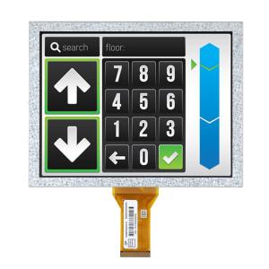 Best 1000nits High Brightness 8 Inch LCD Display For Elevator And Weighing Equipment wholesale