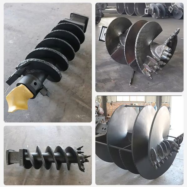 custom Auger Boring Machine 300mm to 1000mm Auger Drill Bits (for Earthmoving Drilling Engineering Machinery Components) High Torque Bearings is