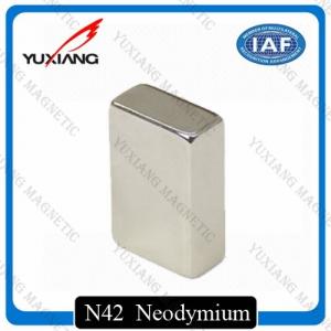 Best Coating Nickel N45 Neodymium Magnets Rectangular 20x10x40mm Rare Earth Magnet wholesale