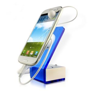 China cell phone display holder alarm charging on sale