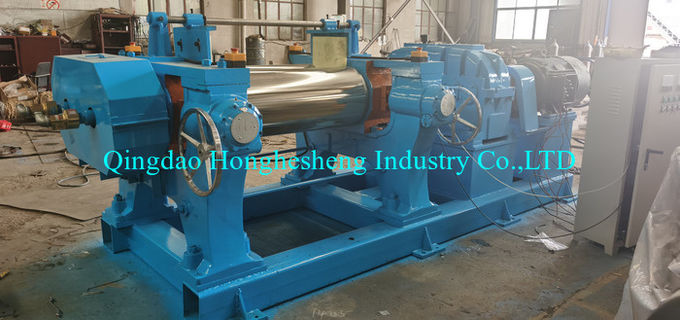 Automatic Stock Blender Rubber Open Mixing Mill Two Roll 72HS