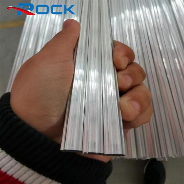 Seamless Welding Line Aluminum Spacer Bar Smooth Surface For Upvc Windows Doors